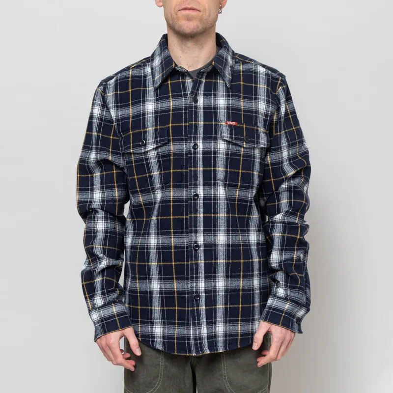 Deus Ex Machina Jermaine Check Shirt Blue