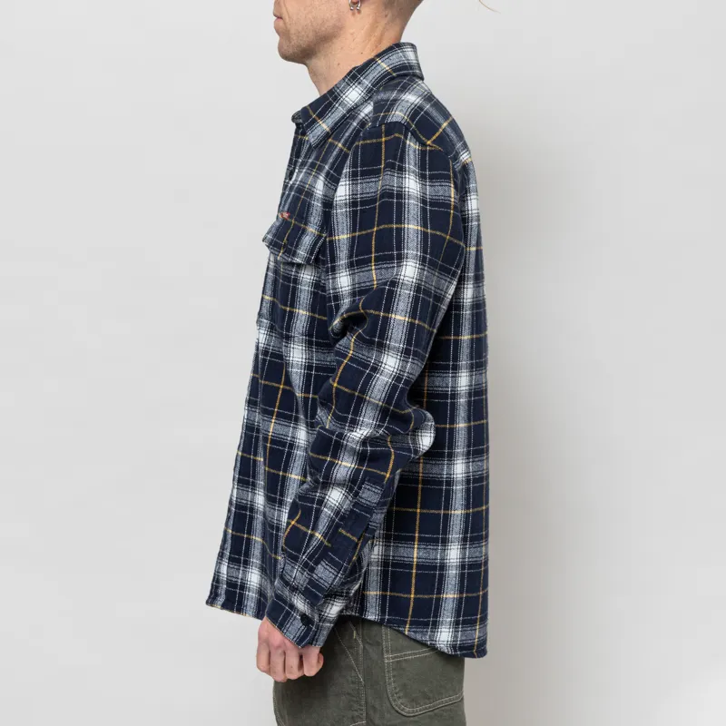Deus Ex Machina Jermaine Check Shirt Blue-2