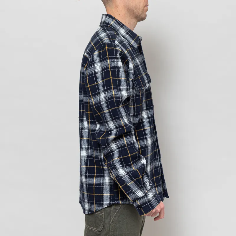 Deus Ex Machina Jermaine Check Shirt Blue-4