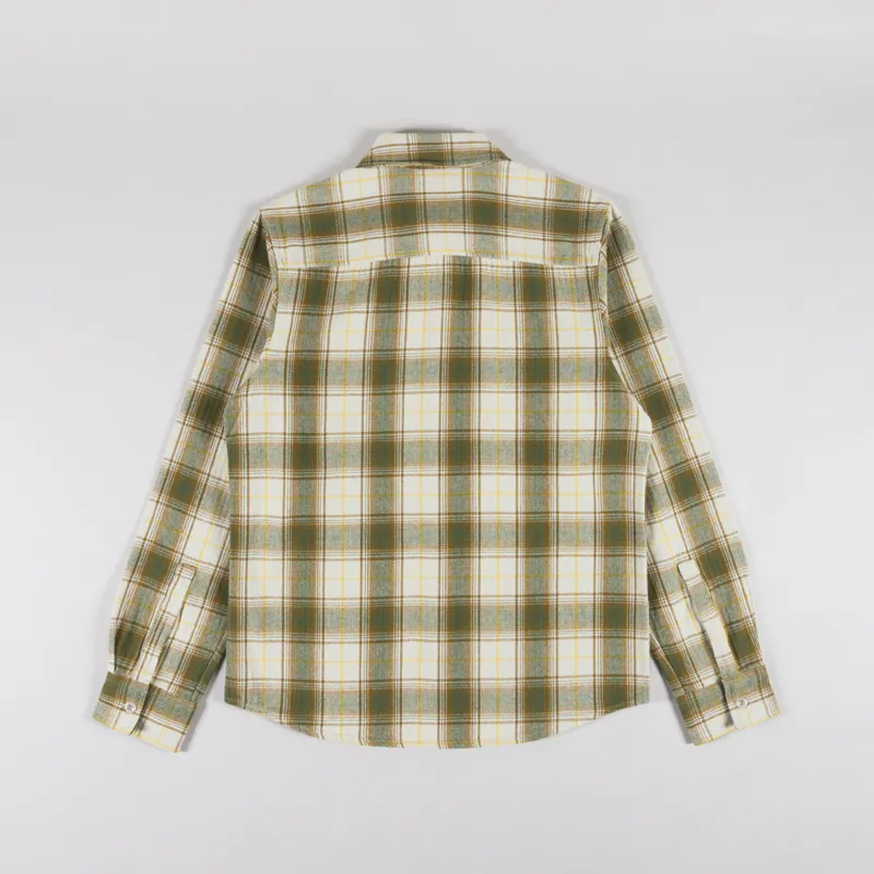Deus Ex Machina Jermaine Check Shirt Dirty White-1