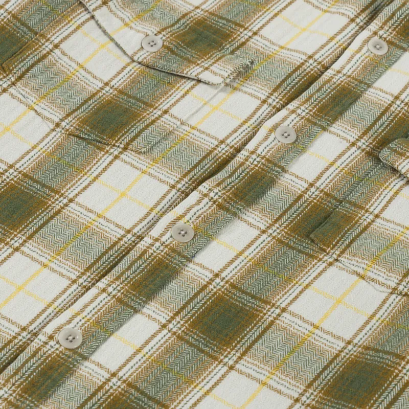 Deus Ex Machina Jermaine Check Shirt Dirty White-7