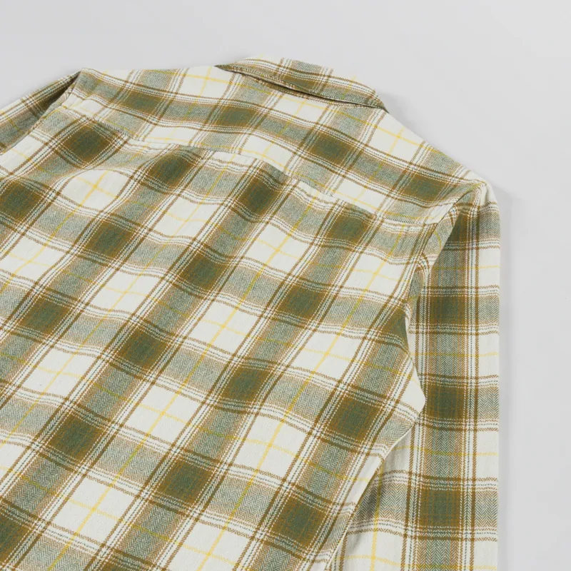 Deus Ex Machina Jermaine Check Shirt Dirty White-3