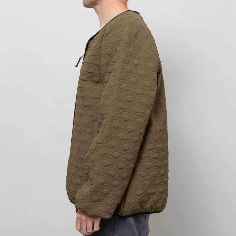 Deus Ex Machina Nihon Reversible Liner Dark Olive-3