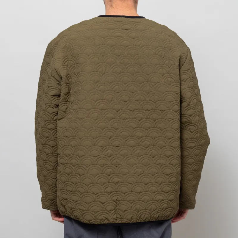 Deus Ex Machina Nihon Reversible Liner Dark Olive-4
