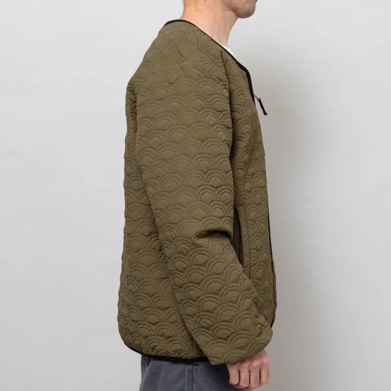 Deus Ex Machina Nihon Reversible Liner Dark Olive-6
