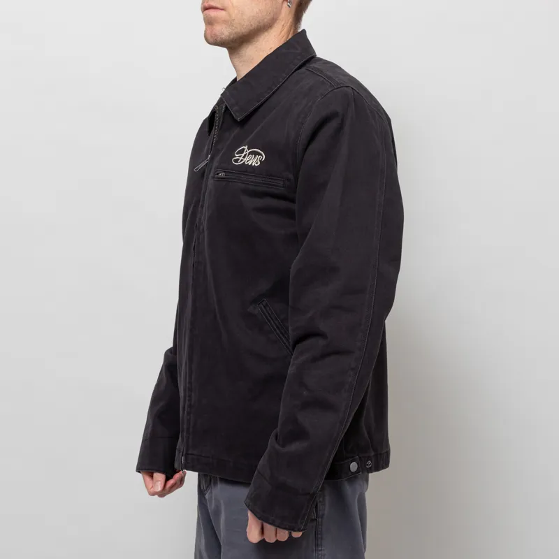 Deus Ex Machina Workwear Overdye Jacket Anthracite-2