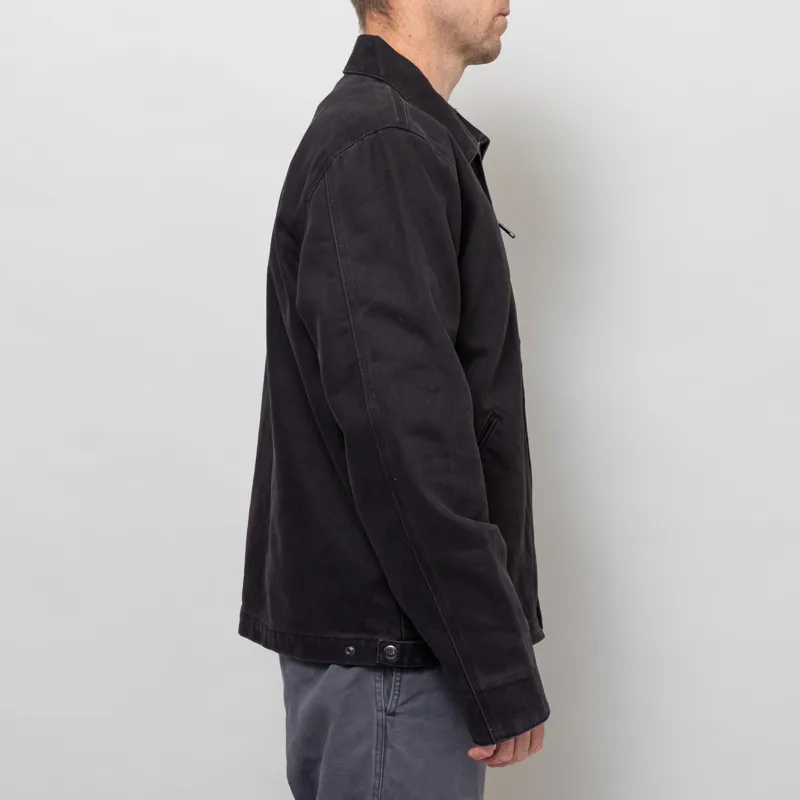 Deus Ex Machina Workwear Overdye Jacket Anthracite-5