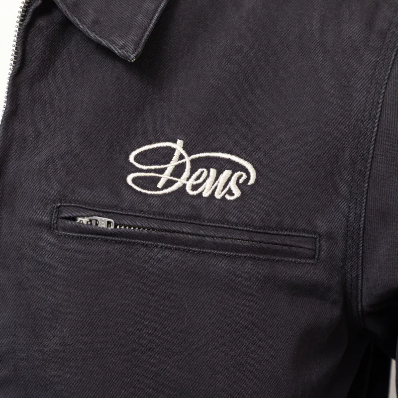 Deus Ex Machina Workwear Overdye Jacket Anthracite-7