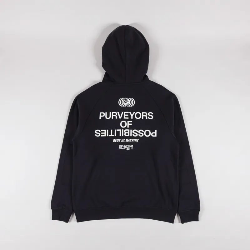 Deus Ex Machina Axis Hoodie Black