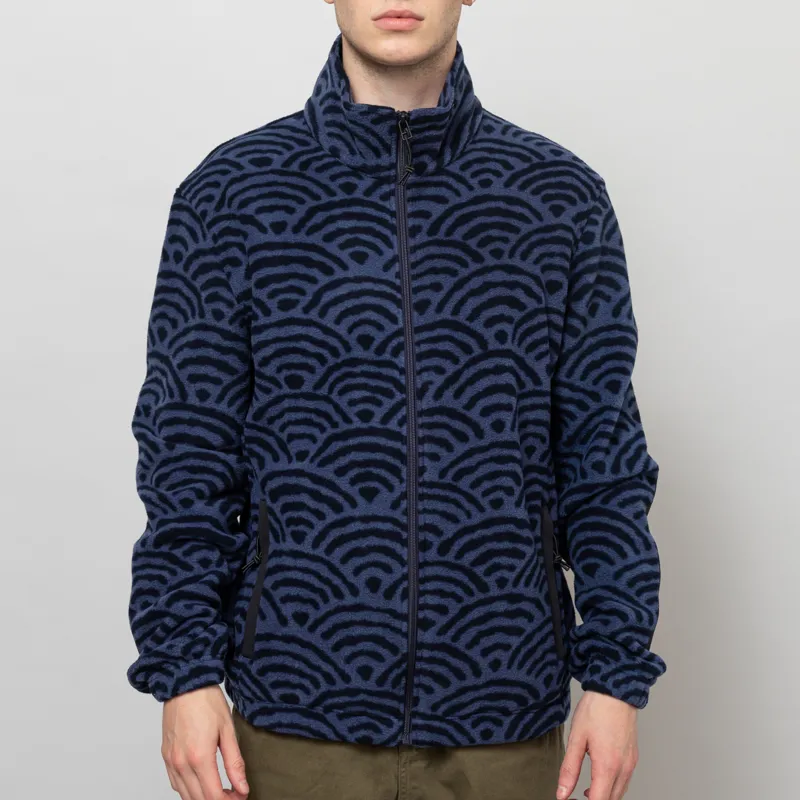Deus Ex Machina Nihon Zip Fleece Navy