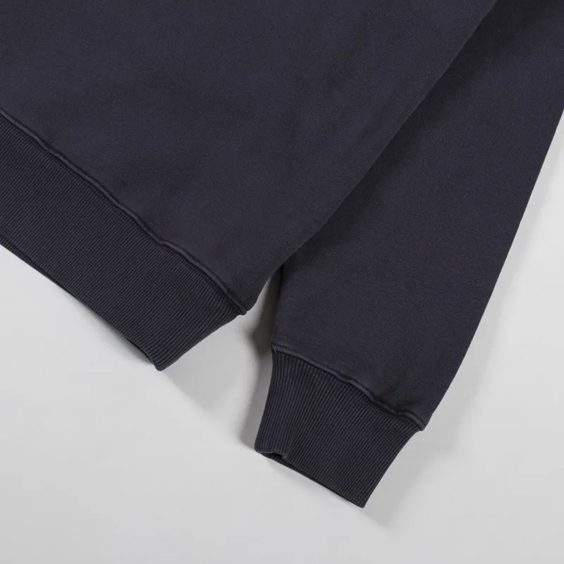 Deus Ex Machina Shield Garment Dyed Crew Black-5