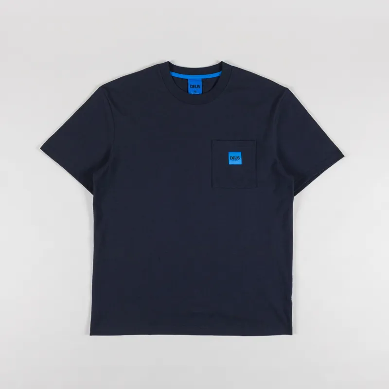 Deus Ex Machina Take Off Pocket T Shirt Black