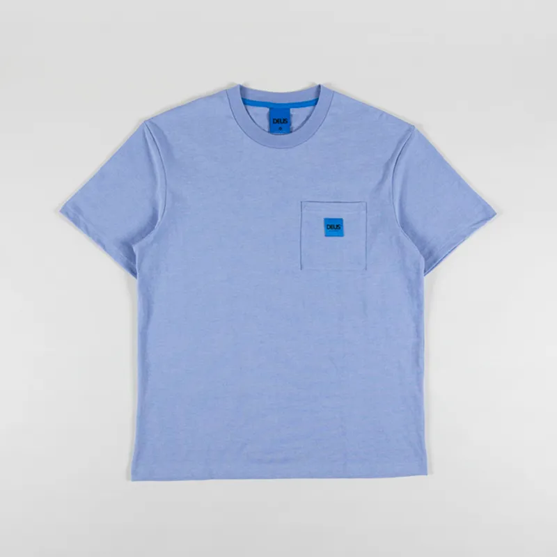 Deus Ex Machina Take Off Pocket T Shirt Forever Blue