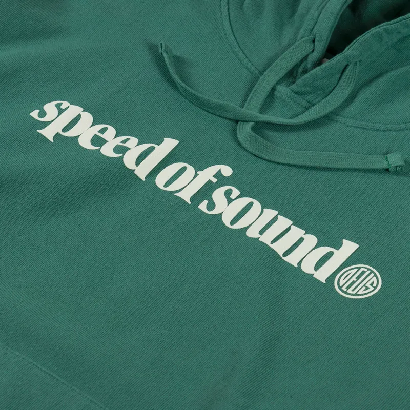 Deus Ex Machina Velocity Hoodie Work Green-4