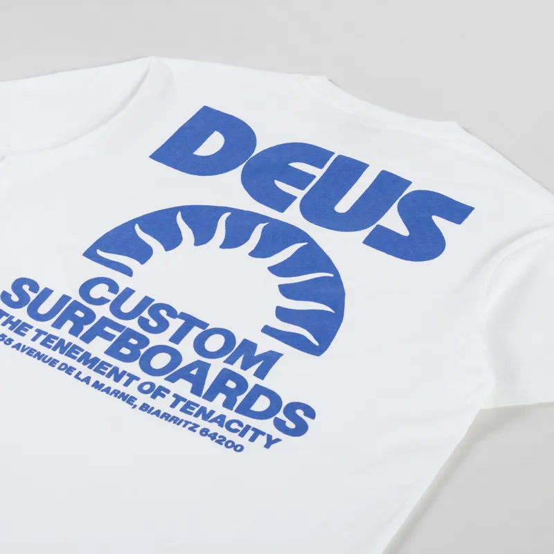 Deus Ex Machina Melodies T Shirt Vintage White-2