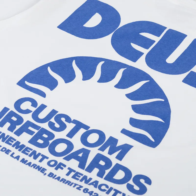 Deus Ex Machina Melodies T Shirt Vintage White-4