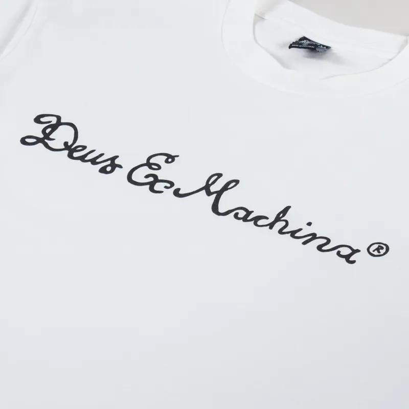 Deus Ex Machina Noodle T Shirt Vintage White-2