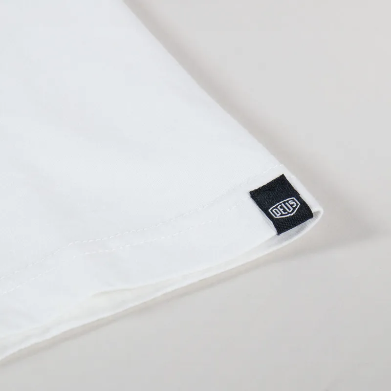 Deus Ex Machina Noodle T Shirt Vintage White-3