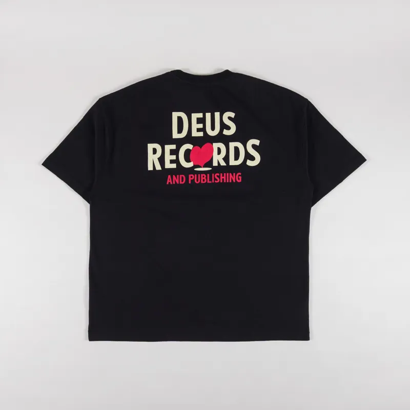 Deus Ex Machina Deep Cut T Shirt Black