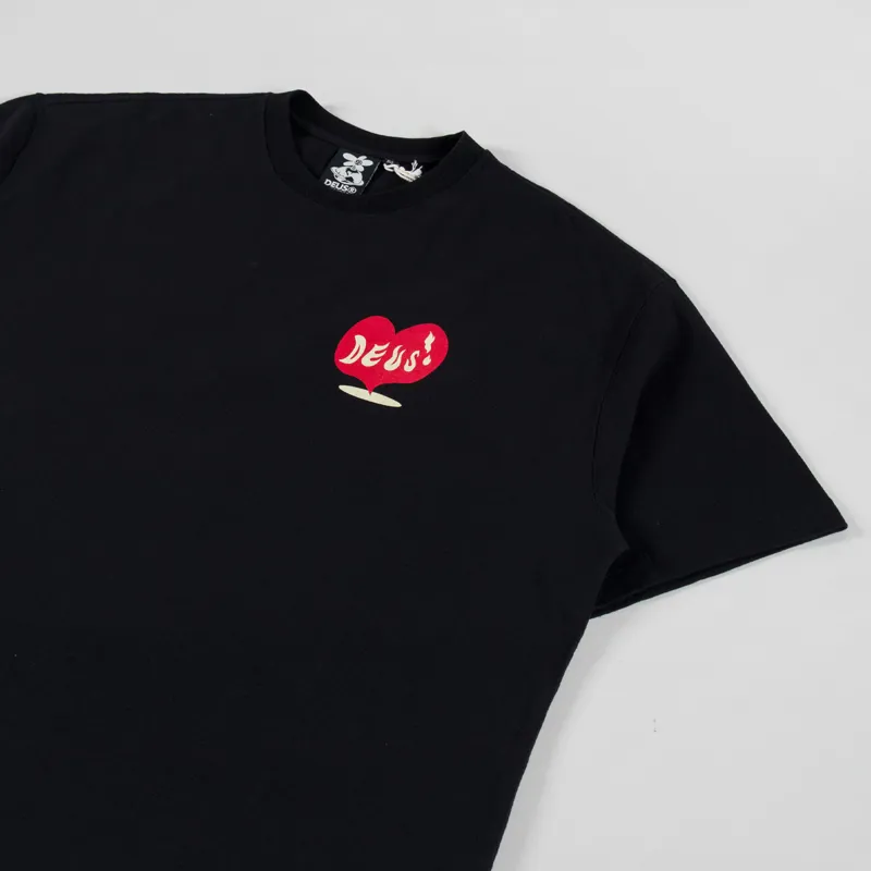 Deus Ex Machina Deep Cut T Shirt Black-3