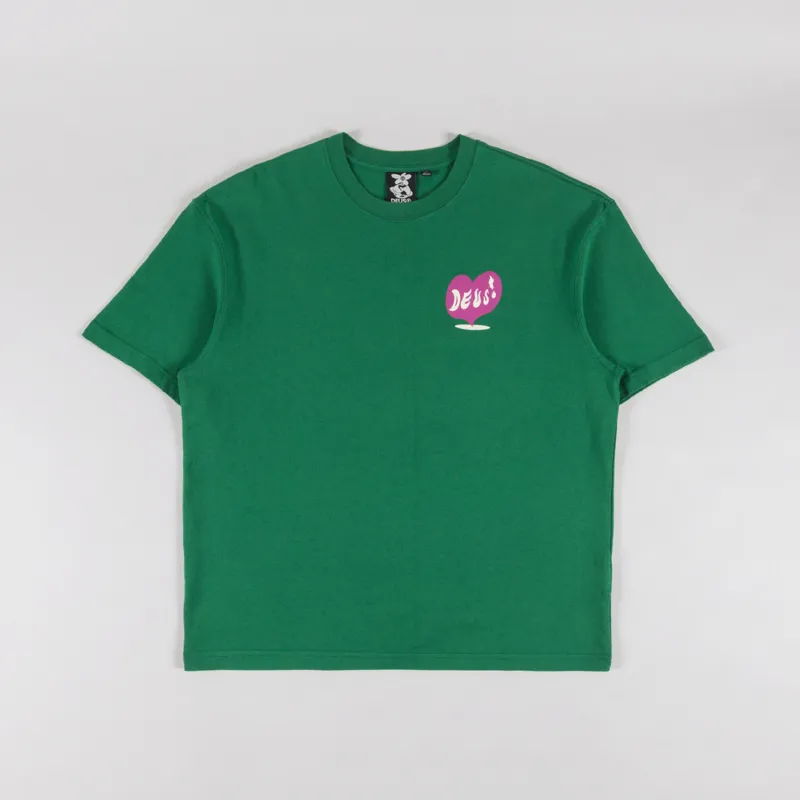 Deus Ex Machina Deep Cut T Shirt Verdant Green-1