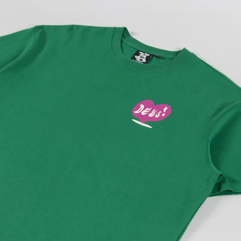 Deus Ex Machina Deep Cut T Shirt Verdant Green-3
