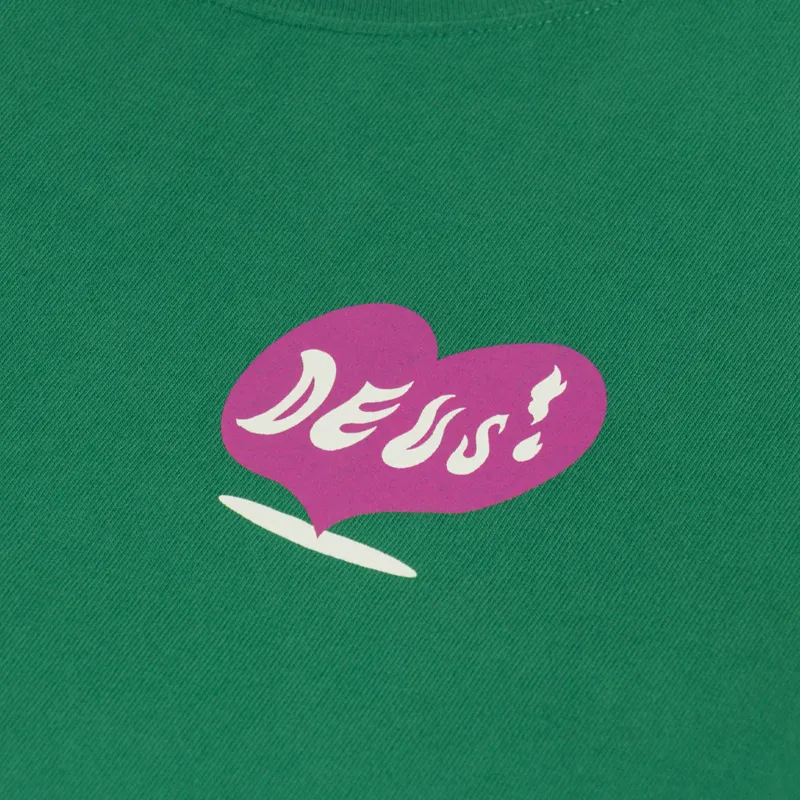 Deus Ex Machina Deep Cut T Shirt Verdant Green-5