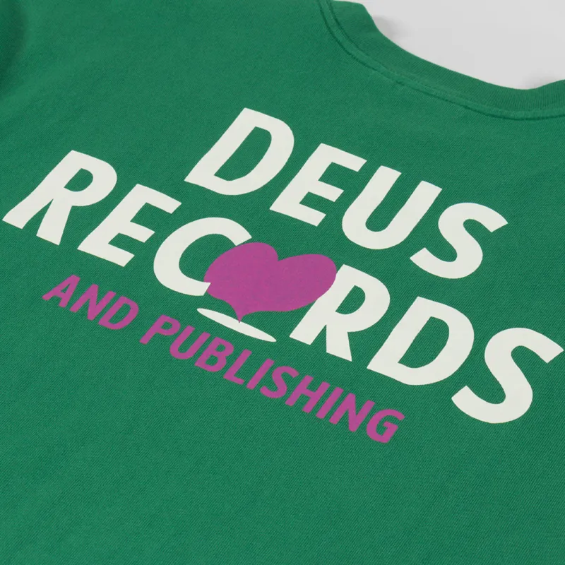 Deus Ex Machina Deep Cut T Shirt Verdant Green-4