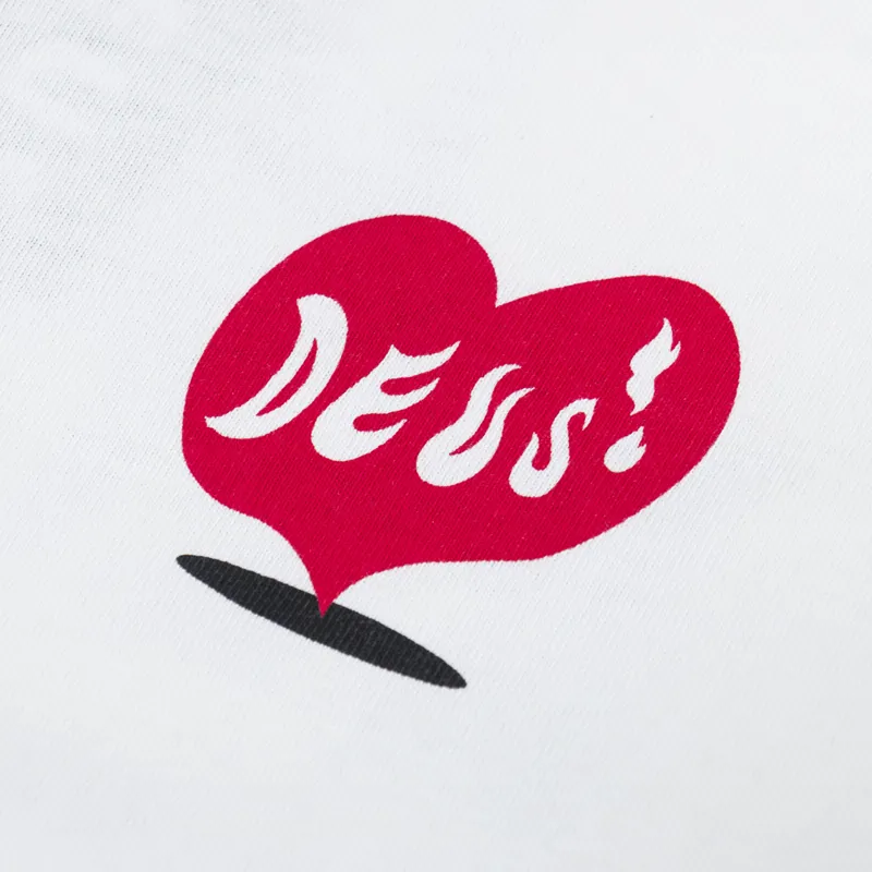 Deus Ex Machina Deep Cut T Shirt Vintage White-5