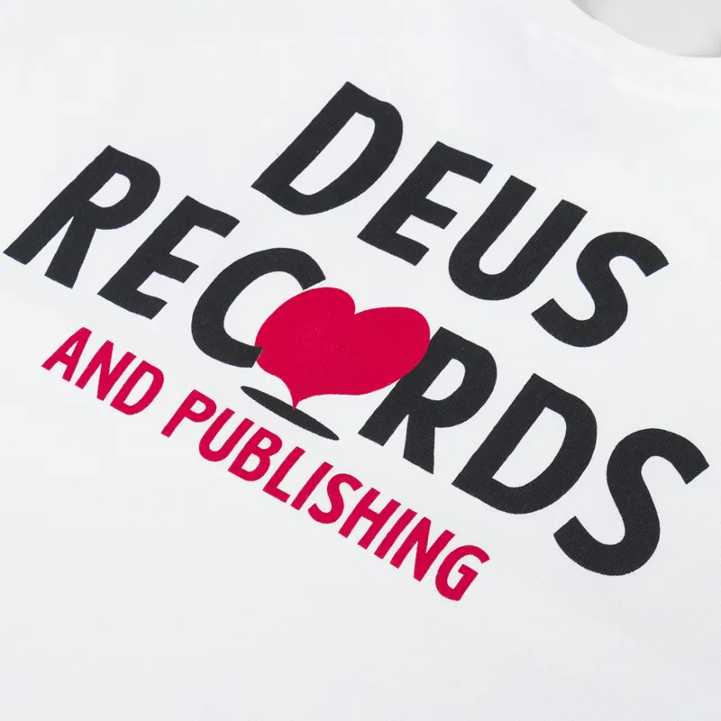 Deus Ex Machina Deep Cut T Shirt Vintage White-4