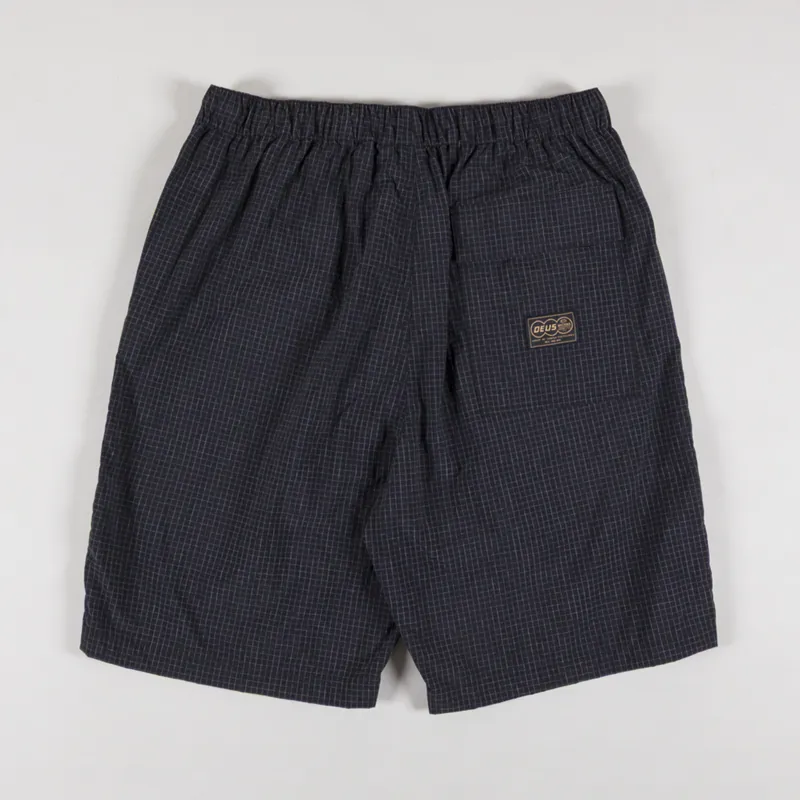 Deus Ex Machina Remi Parachute Shorts Black-1