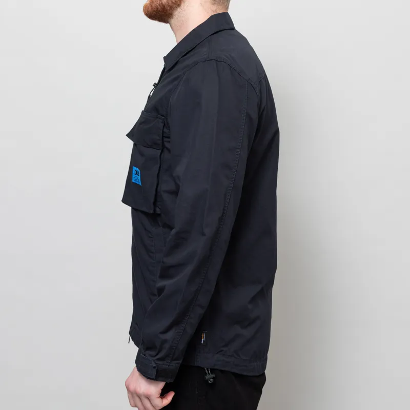 Deus Ex Machina Duck Dive Zip Shirt Black-3