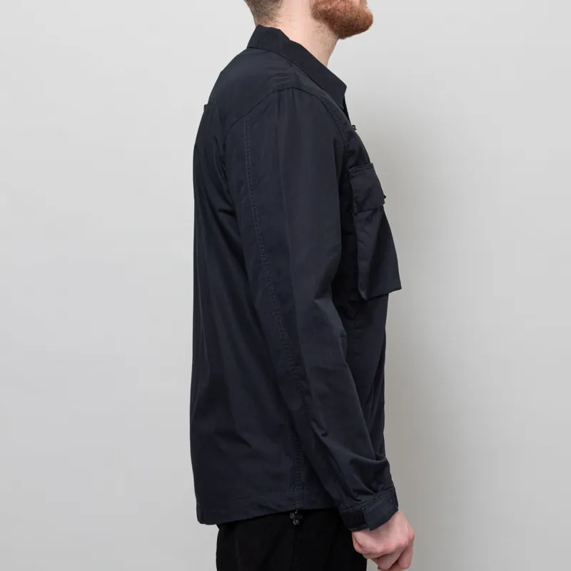 Deus Ex Machina Duck Dive Zip Shirt Black-5