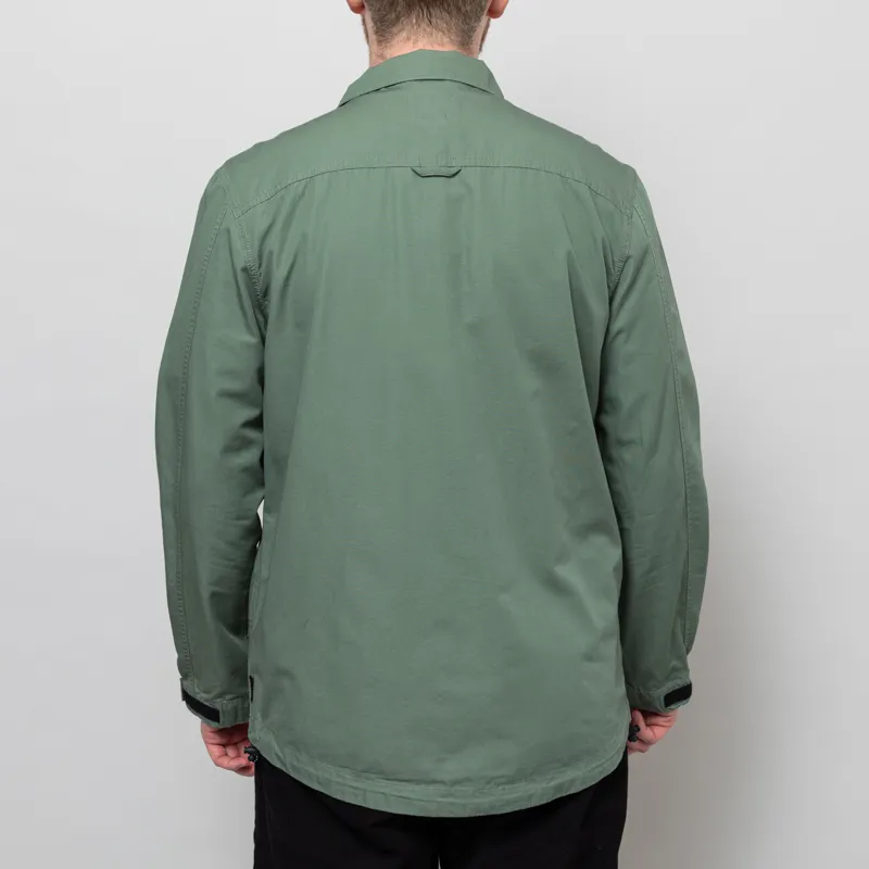 Deus Ex Machina Duck Dive Zip Shirt Clover-4