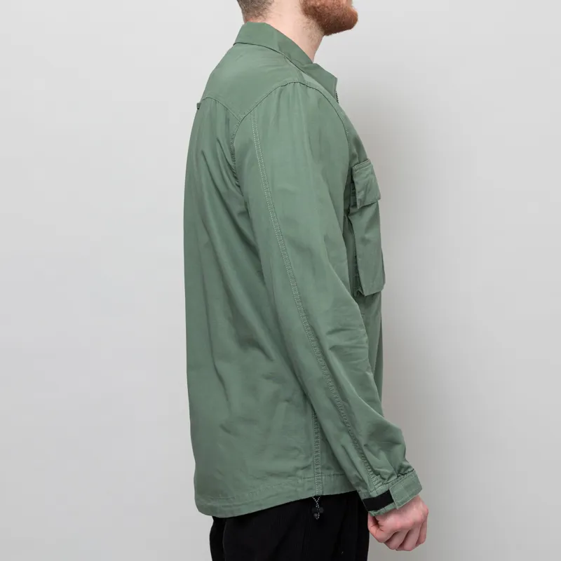 Deus Ex Machina Duck Dive Zip Shirt Clover-5