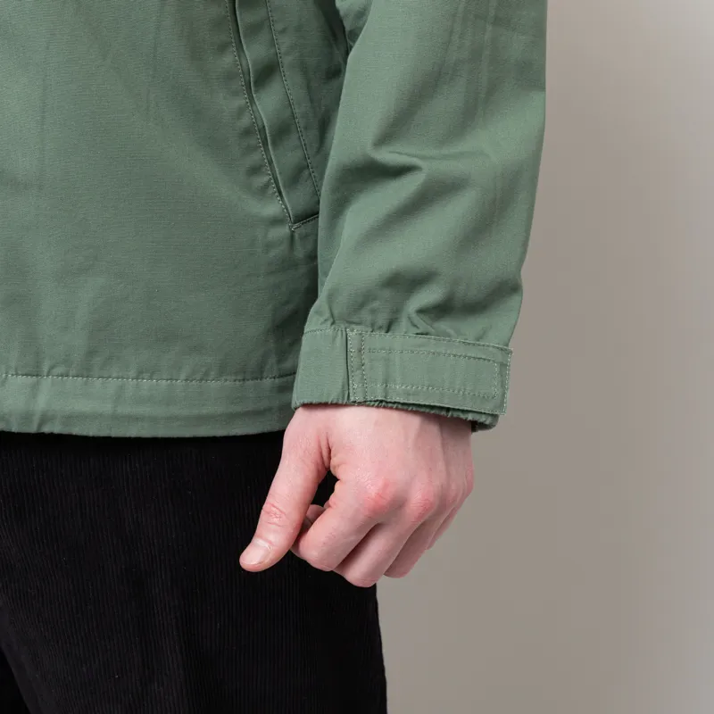 Deus Ex Machina Duck Dive Zip Shirt Clover-10