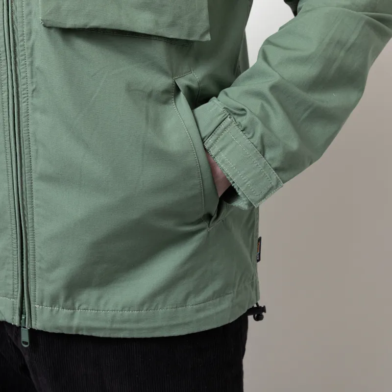 Deus Ex Machina Duck Dive Zip Shirt Clover-9