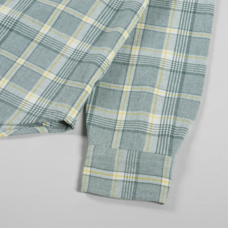 Deus Ex Machina Vacay Check Shirt Tendril Green-7