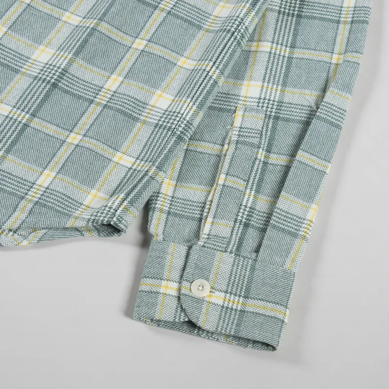 Deus Ex Machina Vacay Check Shirt Tendril Green-8