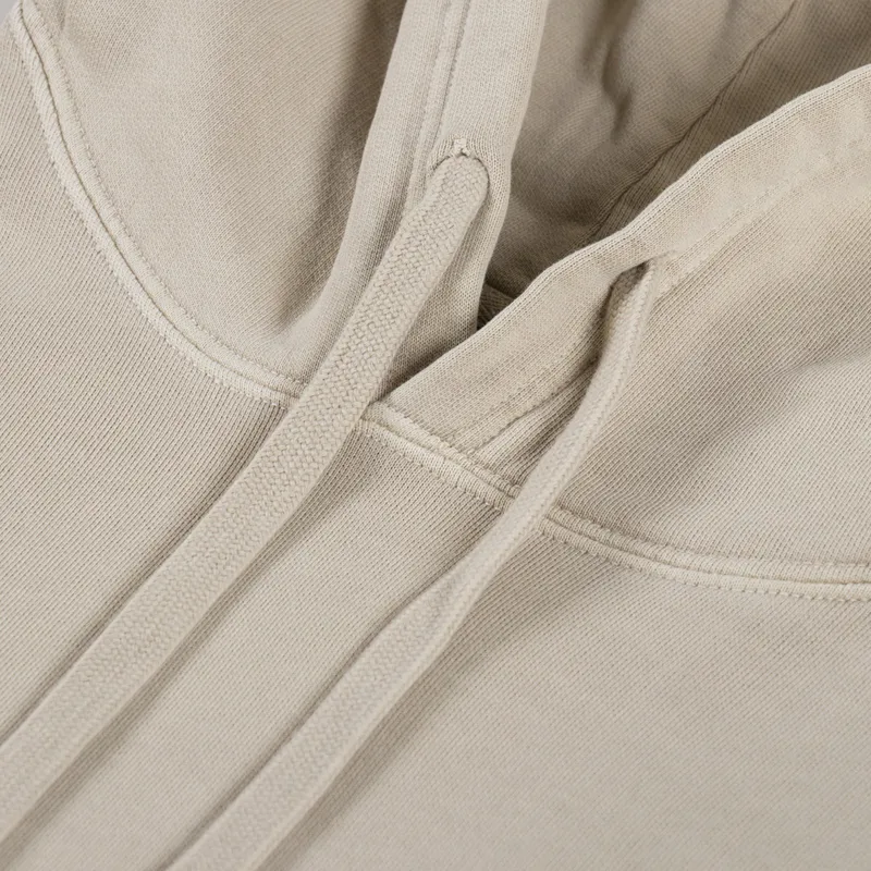 Deus Ex Machina Shield Garment Dyed Hoodie Safari-5