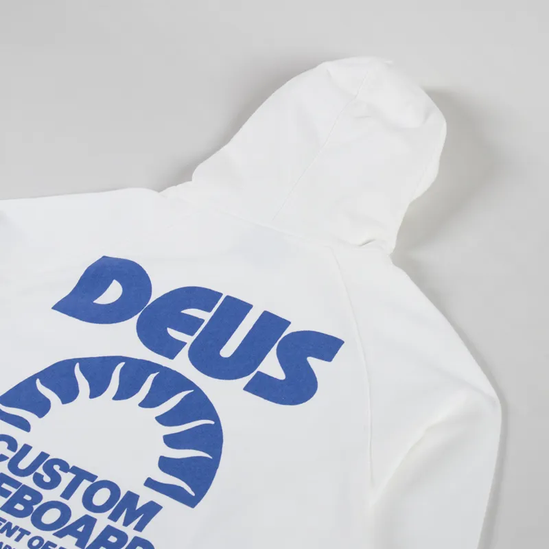 Deus Ex Machina Melodies Hoodie Vintage White-2