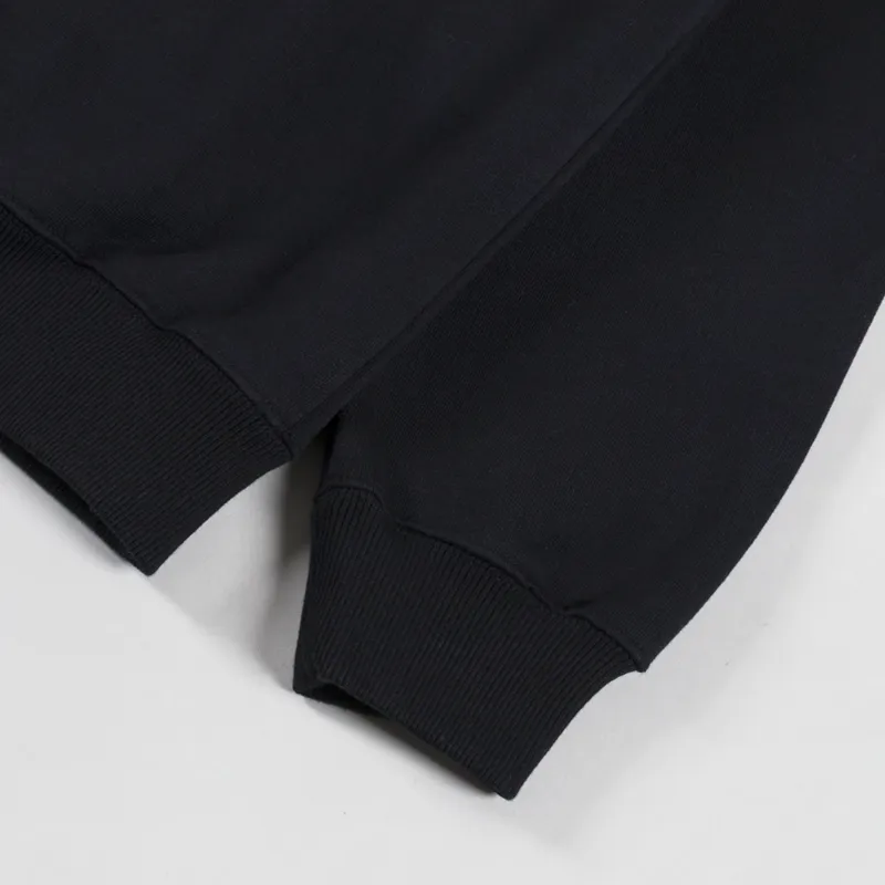 Deus Ex Machina Deep Cut Hoodie Black-9