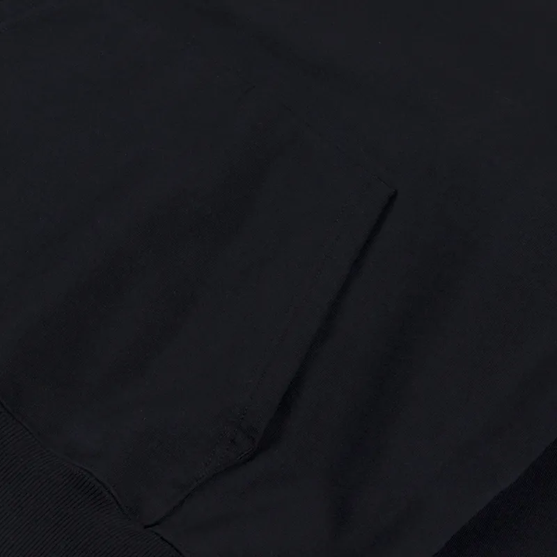 Deus Ex Machina Deep Cut Hoodie Black-7