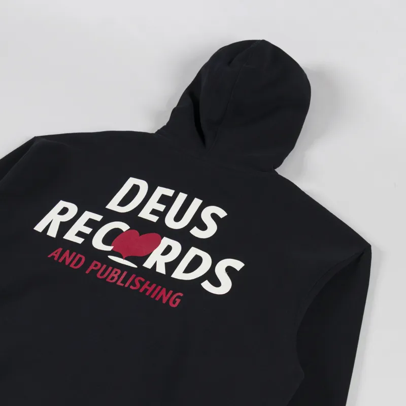 Deus Ex Machina Deep Cut Hoodie Black-2