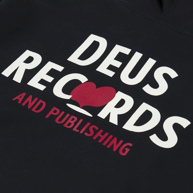 Deus Ex Machina Deep Cut Hoodie Black-5