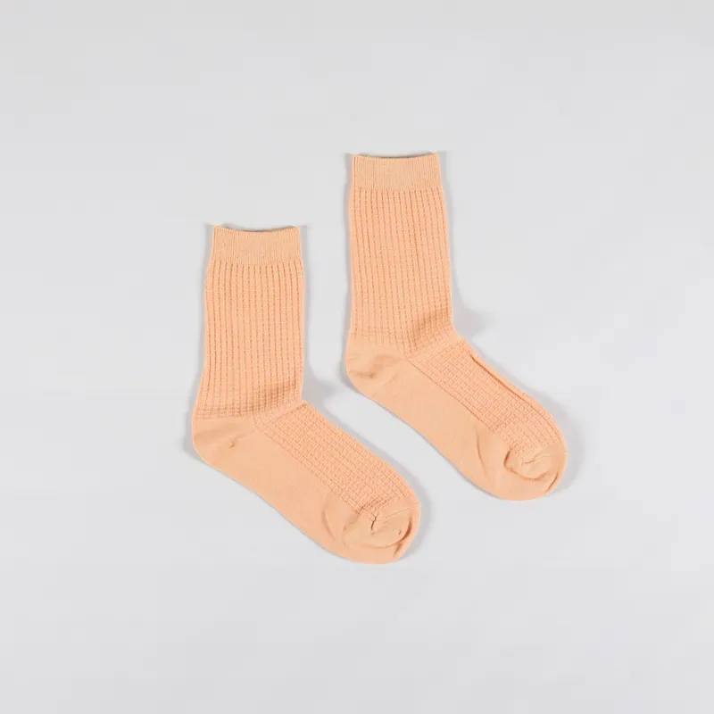 Donny's Womens Summer Waffle Socks Almond
