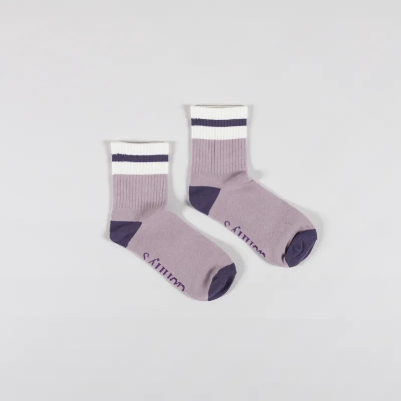 Donny's Womens Varsity Socks Dusk