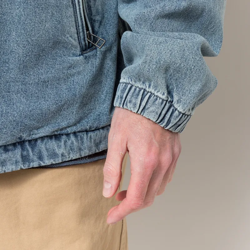 thisisneverthat SP-Logo Denim Windbreaker Washed Blue-7