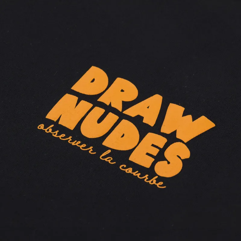 Still Life Draw Nudes Long Sleeve T Shirt Black-6