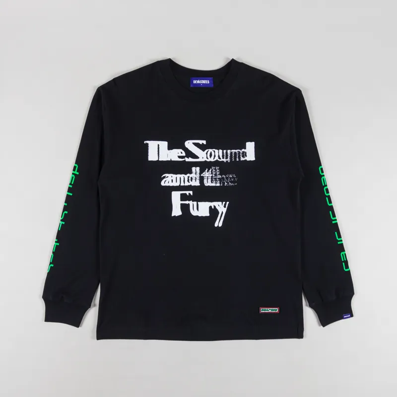 Deva States Fury Long Sleeve T Shirt Black-1